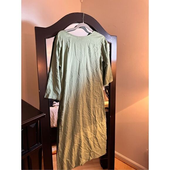 NEW AnjuShree Choice Indian Embroidered kurti No Pants L - Picture 2 of 2